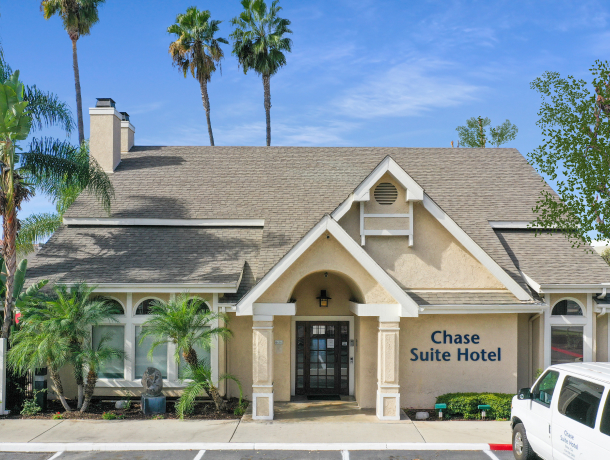 Location of Chase Suite Hotel Newark Fremont at Newark, CA