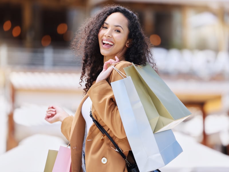 Shopping at Newpark Mall, Newark